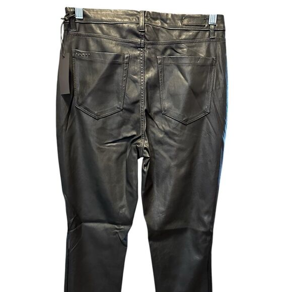 NWT Blank NYC Women’s Black Faux Leather Skinny Pants - Size 29” - Picture 7 of 10
